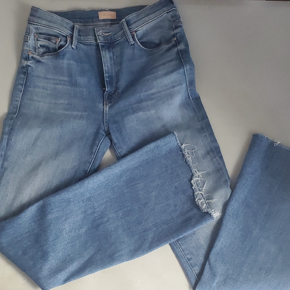 MOTHER Frayed Jeans